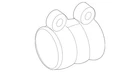 Genuine Mercedes-benz Clamp 000-995-47-02 New. Price: $54.78.