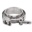 Mishimoto Stainless Steel V-band With Flanges, 2.5" (63.5MM) MMCLAMP-VS-25 New. Price: $35.95.