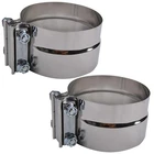 Inch Exhaust Clamp Stainless Steel For 5" Inner Diameter To - 2 Pcs New. Price: $35.90.
