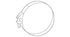 Genuine Honda Engine Air Duct Clamp 17315-R40-A11 New. Price: $28.70.