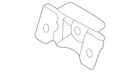 Genuine Mitsubishi Front Pipe Bracket 1577A942 New. Price: $75.67.