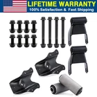 Rear Leaf Spring Shackle Bracket Hanger Kit Fits Ford F150 F250 F350 Bronco New. Price: $49.99.