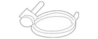 Genuine Porsche Exhaust Manifold Clamp PAB-253-725-C New. Price: $70.06.