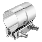 Evil Energy 2'' Exhaust Clamp,lap Joint Band Stainless Steel For Pipes,muf New. Price: $33.99.