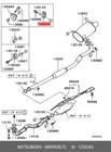 Genuine Oe Exhaust Pipe Support MR993672 For Mitsubishi MR99-3672 Neu. Price: $15.30.