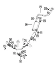Genuine Mopar Exhaust Bracket 68457050AA New. Price: $66.27.