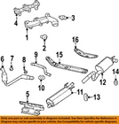 Chrysler Oem 97-09 Durango Exhaust System Components-insulator 4682564 New. Price: $38.00.