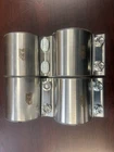 4 Pcs Etl Industries 3 Exhaust Clamp Butt Joint Band Inch, Silver Used. Price: $64.99.