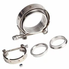 Inch 3.0" V Band Clamp Stainless Steel With Flange Female Mild New. Price: $17.34.