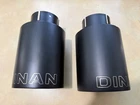D663-0574-BOX Dinan Double-walled 4" Clamp-on Exhaust Tip (black Ceramic) New. Price: $175.00.