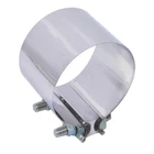 Elifecenter 4" Stainless Exhaust Clamp, Id Butt Lap Inch, Silver New. Price: $17.58.