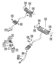 Genuine Mopar Catalytic Converter Bracket 68595439AA New. Price: $27.69.