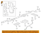 Gm Oem 17-19 Cruze Exhaust Components-catalytic Cnvrtr Clamp 55580837 New. Price: $14.62.