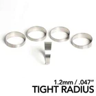 Ticon 2.5IN Titanium Pie Cuts 109-06301-0014 45 Degree Section 1.2MM Wall New. Price: $60.00.