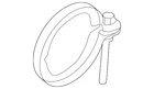 Genuine Nissan Exhaust Manifold Clamp 14464-6RC0A New. Price: $9.34.