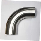 Stainless 90 Mandrel Bend Elbow - 1.5D/4.5" Clr Loose Radius 16GA/.065" 3" New. Price: $54.34.