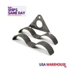 Howe H3030, One Zinc Steel Muffler Mount Dual Exhst Performance Racing Parts New. Price: $55.43.