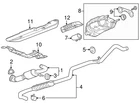 New Genuine Gm Exhaust Clamp Multi Purpose (2011-2019) Oe 25129773. Price: $21.38.