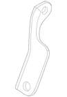 Genuine Nissan Exhaust Bracket 20817-6RC1A New. Price: $17.75.