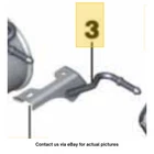 2012 Mini Cooper Left Rear (base) Exhaust Hanger Bracket Used Oem 18302753103. Price: $99.99.