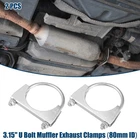 Car Round Bolt Muffler Exhaust Clamps Mild Steel 3.15" Id 80MM 2 Pcs New. Price: $28.99.
