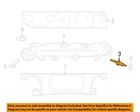Chrysler Oem Manifold-exhaust Stud 6509863AA New. Price: $18.80.