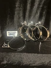 (4) Peterbilt 5" Exhaust Stack Chrome Mount Brackets Clamp United Pacific 10294 New. Price: $75.11.