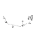 Genuine Mopar Hex Lock Nut Mounting 6106209AA New. Price: $8.51.