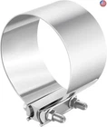 Evil Energy 5.0 Inch Exhaust Clamp, Butt Joint Band Sleeve Coupler New. Price: $46.66.