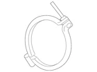 Genuine Jaguar Clamp T2H33505 New. Price: $63.85.
