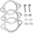 2-BOLT 2.5 Inch Exhaust Flange Repair Kit,stainless Steel System New. Price: $20.99.