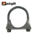 Emusa Mild Steel 2 1/8" Exhaust Muffler Clamp U-bolt Saddle Style Universal New. Price: $8.99.