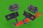 Mercedes Exhaust Muffler Hanger Mount Bushing Pair W/bracket Set Kit 4PCS Oem Used. Price: $52.08.