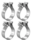 Inch Exhaust Clamps Narrow Band 304 Stainless Steel Pcs Heavy Duty New. Price: $28.00.