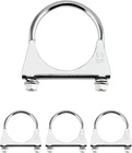 Qwork Stainless Steel U-bolt Muffler/exhaust Clamp (2.5" 2-1/2, 4 Pack New. Price: $21.39.