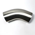 Stainless Bros 3.5" 45 Deg Bend ELBOW-1D/3.5IN CLR-16GA /.065IN Wall-leg New. Price: $66.83.