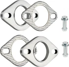 1.75 Inch 2 Bolt Exhaust Flange Connection Kit, Stainless Steel New. Price: $45.14.