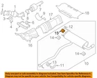 Land Rover Oem 08-17 LR2 Exhaust Components-muffler Wtpipe Insulator LR004549 New. Price: $10.25.