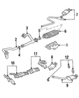 Genuine Gm Exhaust System Hanger 10199277 New. Price: $13.06.
