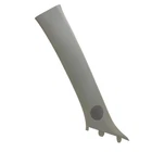 2014 Chevrolet Malibu Left Front Interior Inside Pillar Trim W/tweeter Gray Used. Price: $31.44.