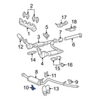 Ford F-150 2002-2008 4L3Z5260AB Rear Exhaust Muffler Bracket New. Price: $28.87.