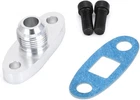 Male Turbo Oil Feed Inlet Flange Adapter Kit W/gasket For Size: AN10 T3 T4 New. Price: $15.74.