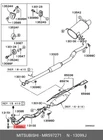 Genuine Oe Bolt Metal MR597271 For Mitsubishi MR59-7271 Neu. Price: $5.38.