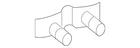 Genuine Mercedes-benz Exhaust Bracket 203-492-05-18 New. Price: $10.80.
