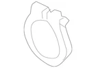 Genuine Volkswagen Tailpipe Clamp 8E0-253-139 New. Price: $100.11.