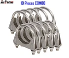 Emusa 10X 2.125" I.d. Universal Heavy Duty Exhaust Hanger 1/8" Ss Bolt Clamp New. Price: $40.99.