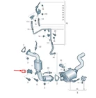 New Vw Touareg MK2 Exhaust Pipe With Catalyst Support 7P6253047 7P6-253-047. Price: $29.30.