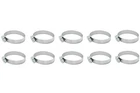 Vibrant 12158 S.s. Worm Gear Clamps 4.56IN To 5.51IN 10 Pack New. Price: $28.04.