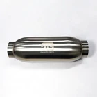 Stainless Bros. 3" SS304 Inlet/outlet Bullet Resonator 4" Round Body X 12" New. Price: $87.32.