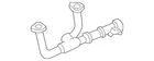 Genuine Honda Front Pipe 18210-S3V-A02 New. Price: $777.82.